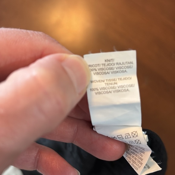 Lucky Brand beaded metallic bling tank top. Large. Black. Viscose. Geometric. - Picture 8 of 8